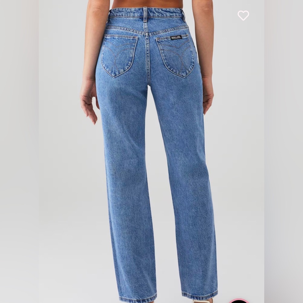 Rolla’s 90s relaxed high rise jeans